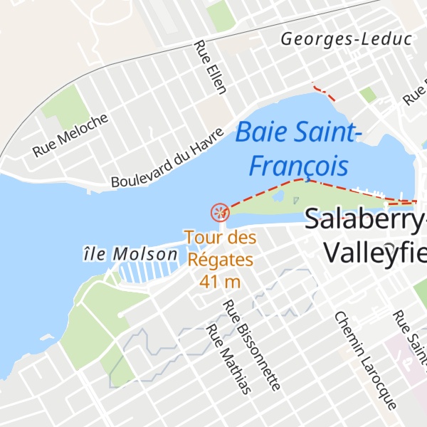 Map of Pointe McPherson