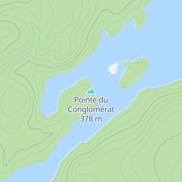 Map of Pointe du Conglomérat