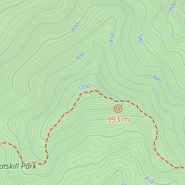Map of Windham High Peak