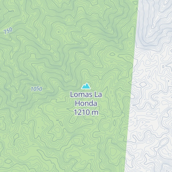 Map of Lomas La Honda