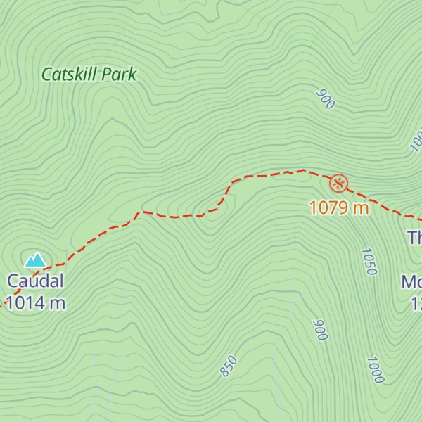Map of Camel's Hump