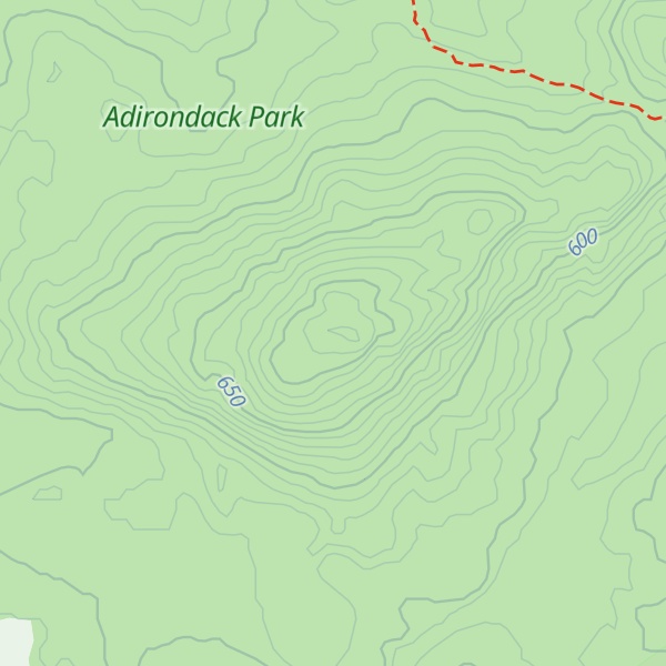 Map of Bell Mountain
