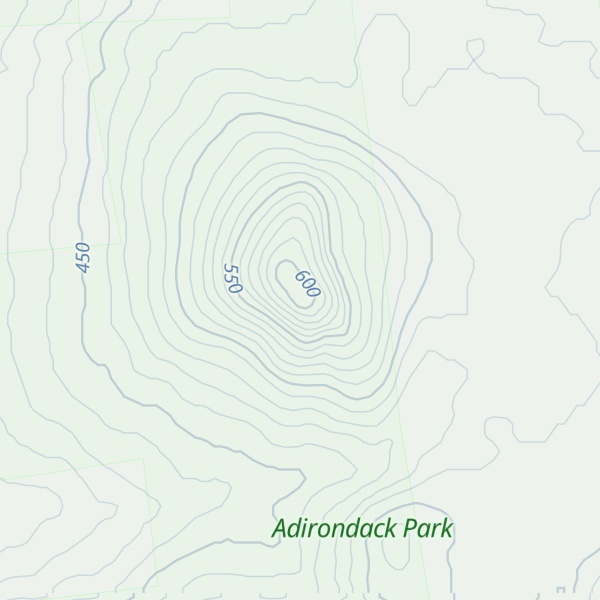 Map of Barnes Pinnacle
