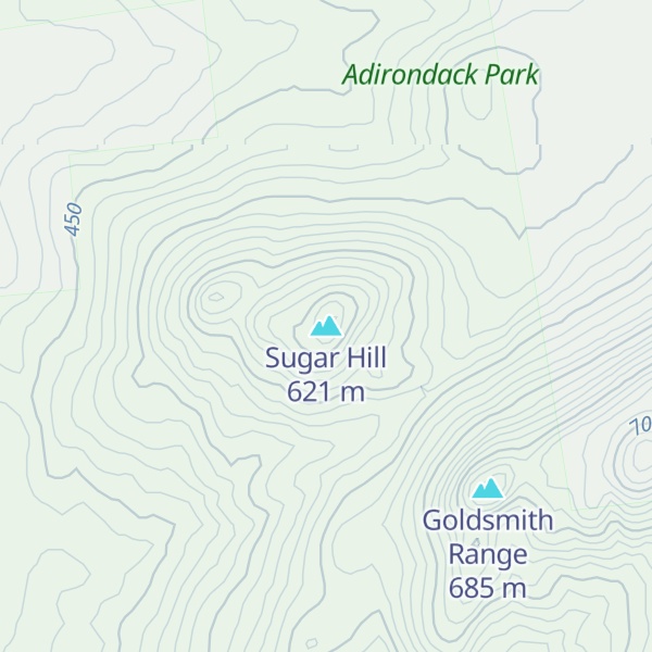 Map of Sugar Hill