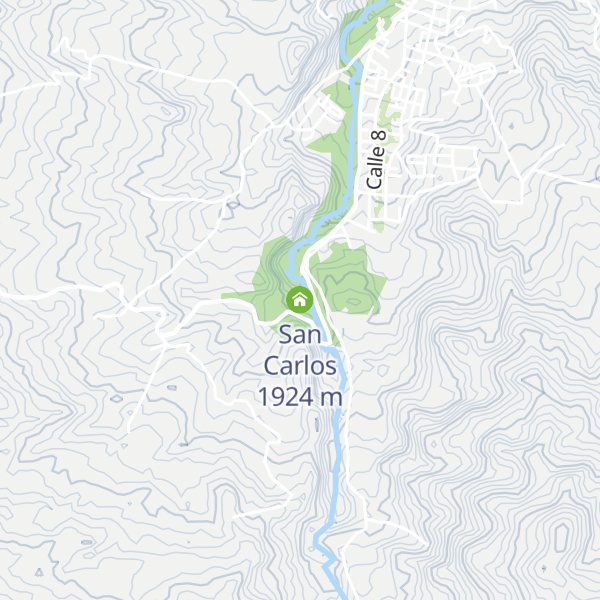 Map of San Carlos