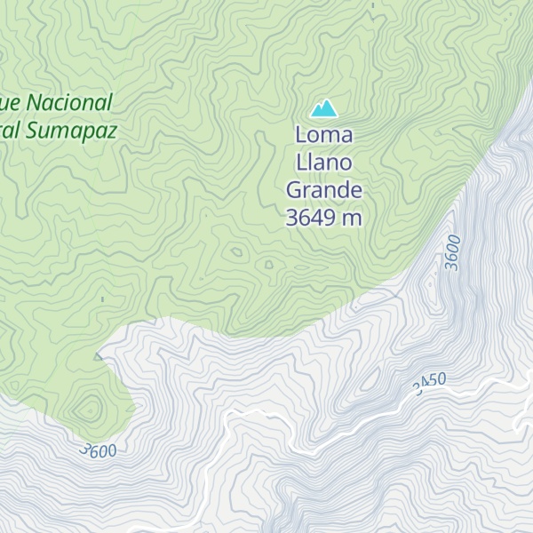 Map of Alto El Portón de Fosca