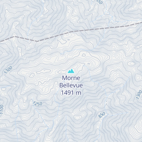 Map of Morne Bellevue