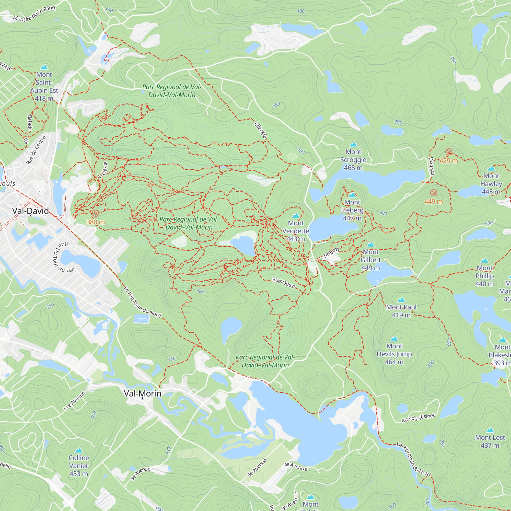 Relais Merrell Amigo map