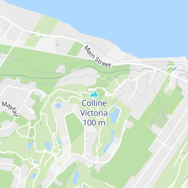 Map of Colline Victoria