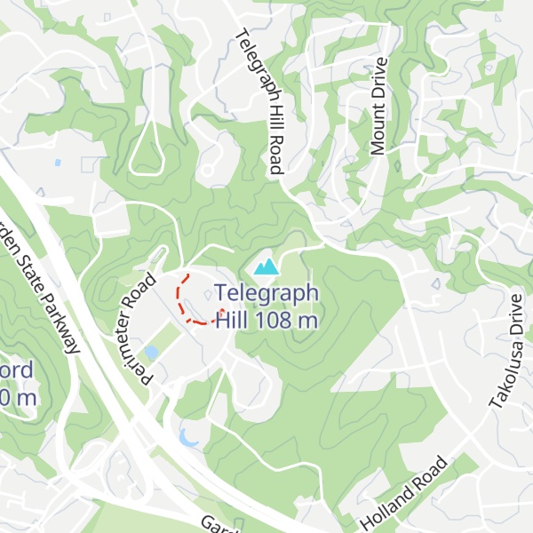 Map of Telegraph Hill
