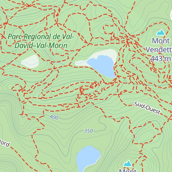 Map of Massif Sud-Ouest