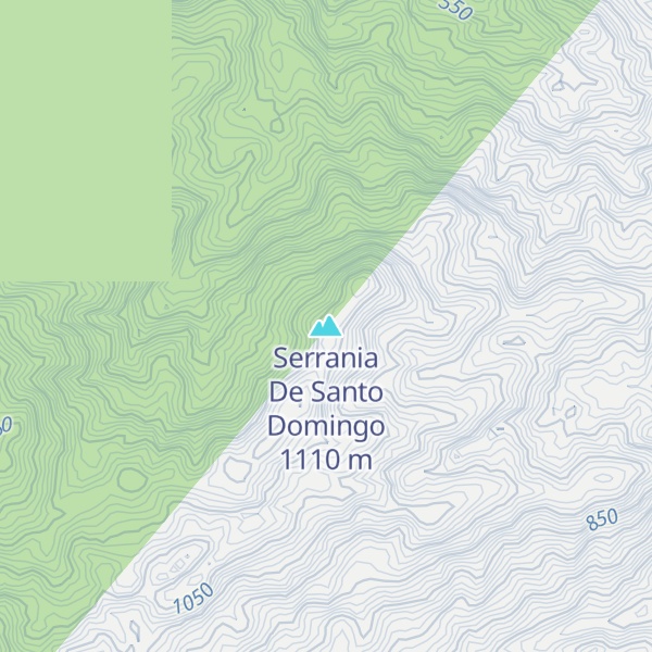 Map of Serrania De Santo Domingo