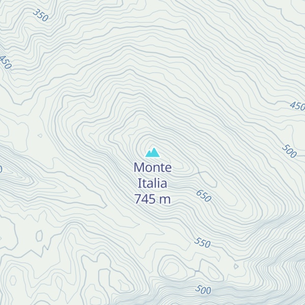 Map of Monte Italia