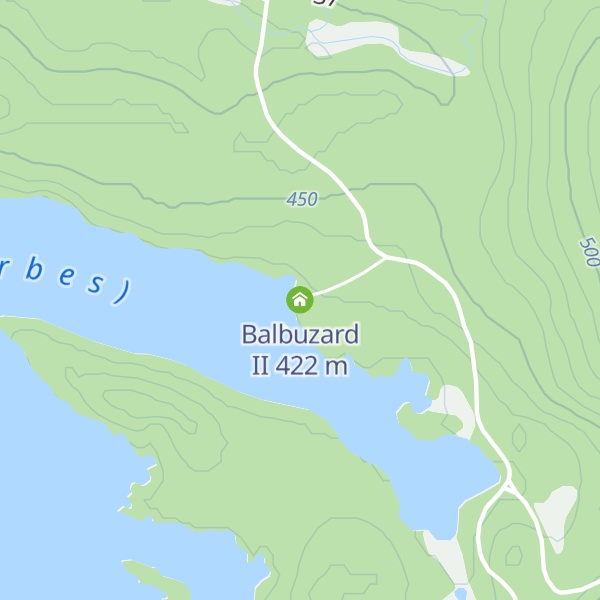Map of Balbuzard II