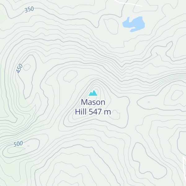 Map of Mason Hill