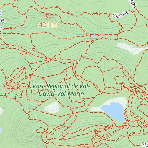 Map of Relais Merrell Maple-Leaf