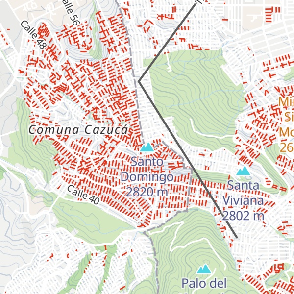 Map of Santo Domingo