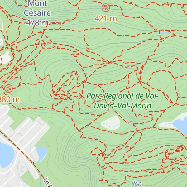 Map of Mont Condor Est