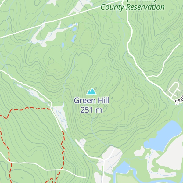 Map of Green Hill