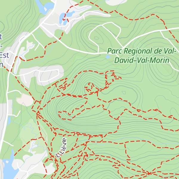 Map of Mont Plante