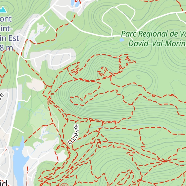 Map of Mont Césaire