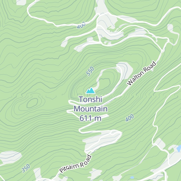 Map of Tonshi Mountain