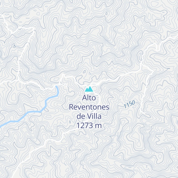 Map of Alto Reventones de Villa