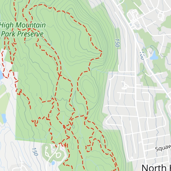 Map of Mount Cecchino