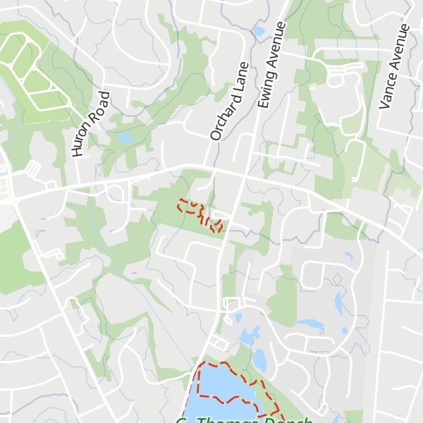 Map of Lorrimer Sanctuary Visitor Center