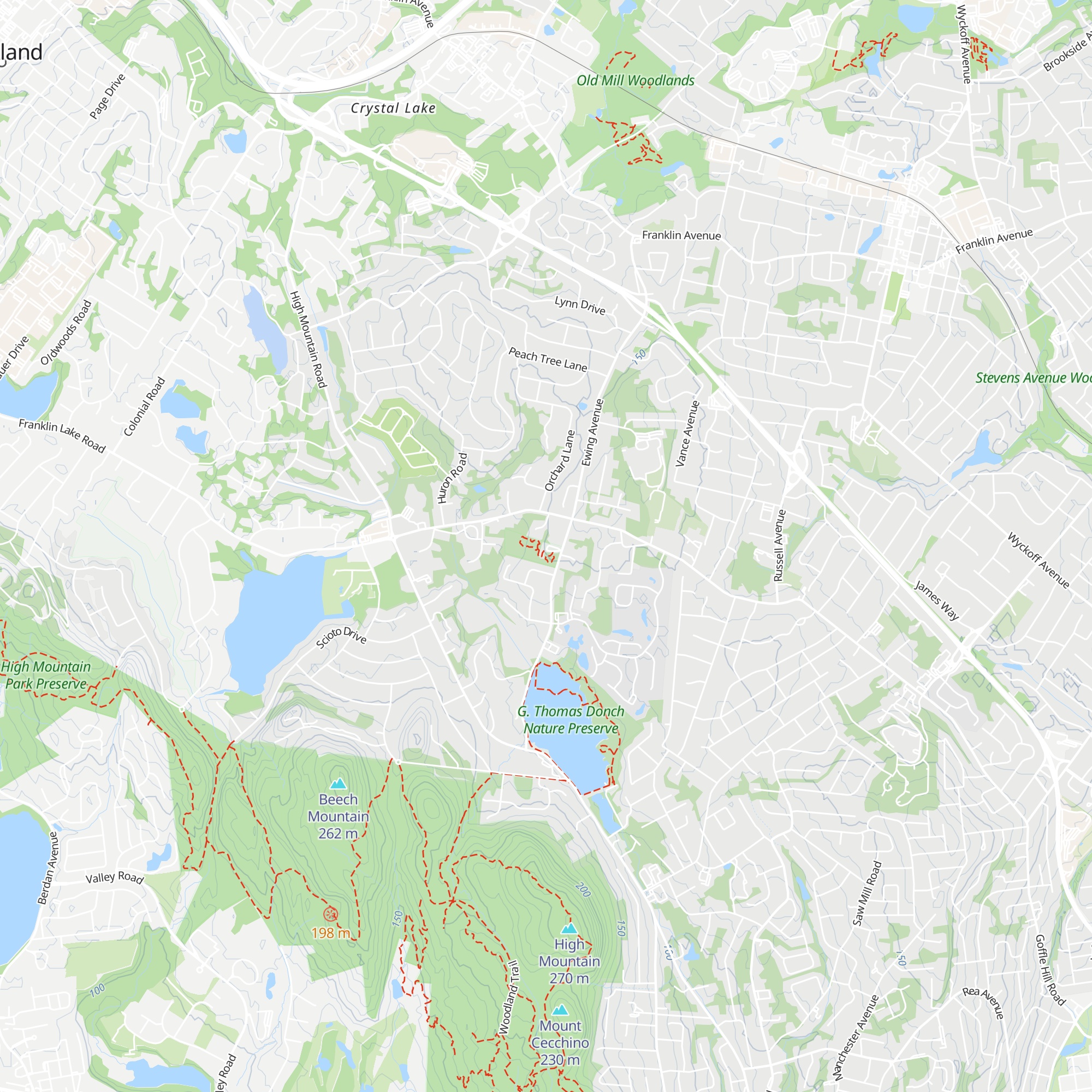 Lorrimer Sanctuary Visitor Center map