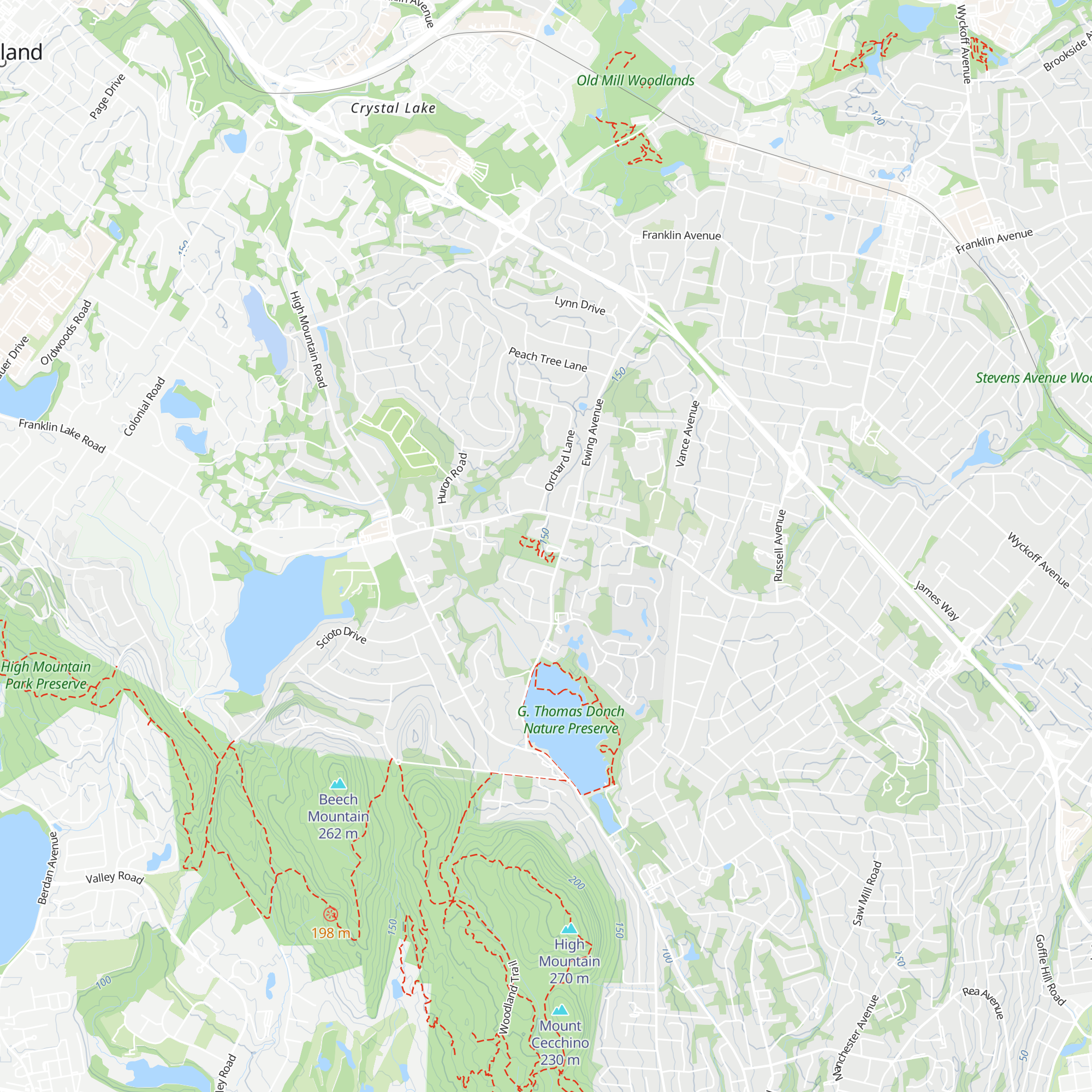 Lorrimer Sanctuary Visitor Center map