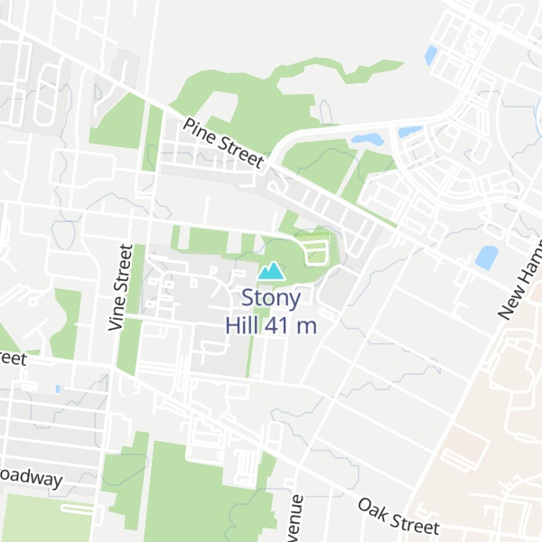 Map of Stony Hill