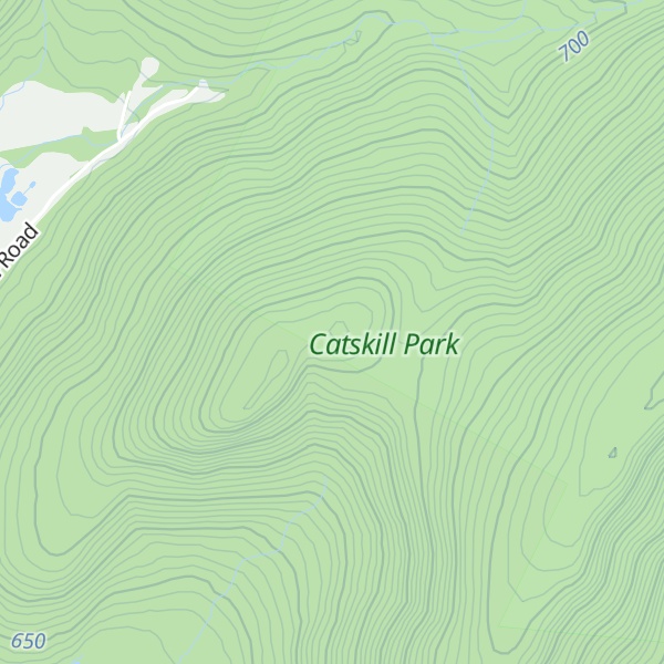 Map of Little Rocky Mountain