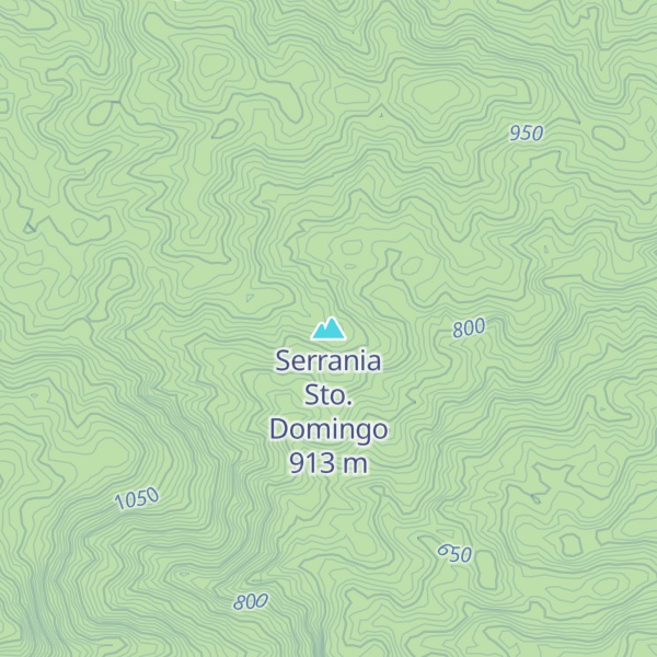 Map of Serrania Sto. Domingo