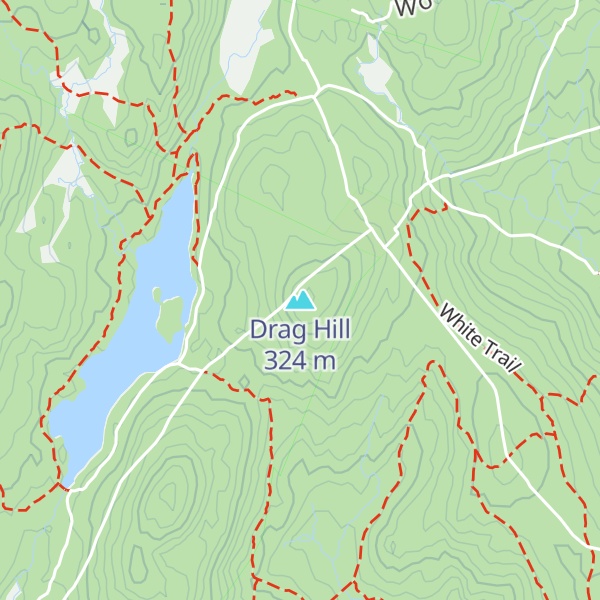 Map of Drag Hill