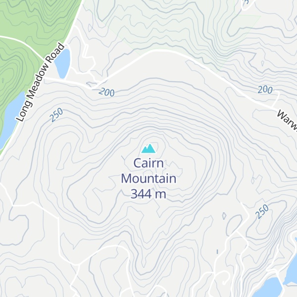 Map of Cairn Mountain
