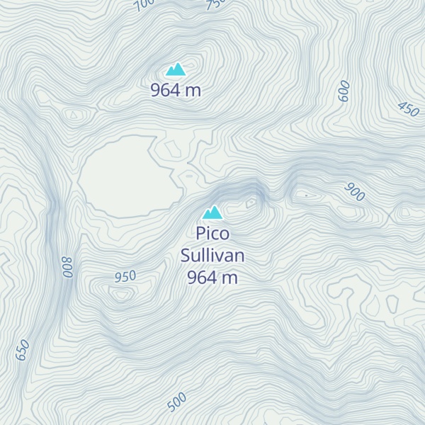 Map of Pico Sullivan