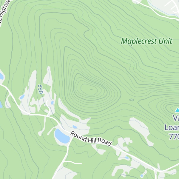 Map of Round Hill