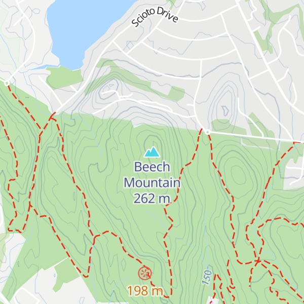 Map of Beech Mountain