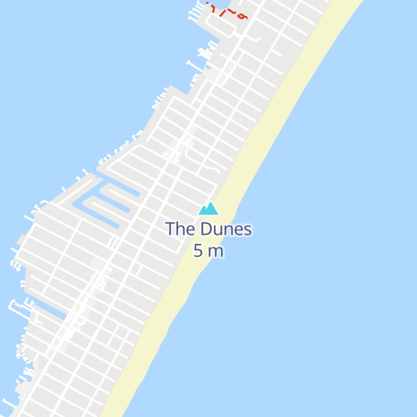Map of The Dunes