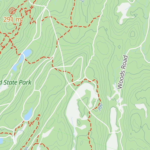 Map of Pierson Ridge