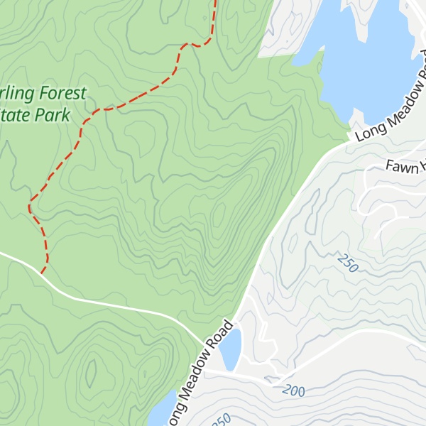 Map of Hogback Mountain