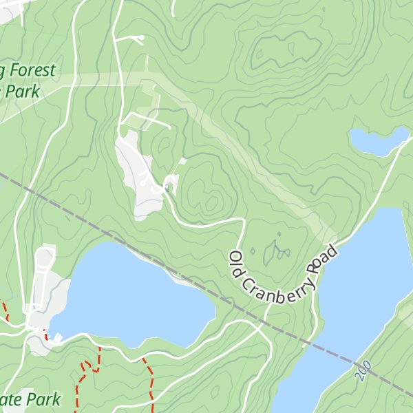 Map of Table Rock