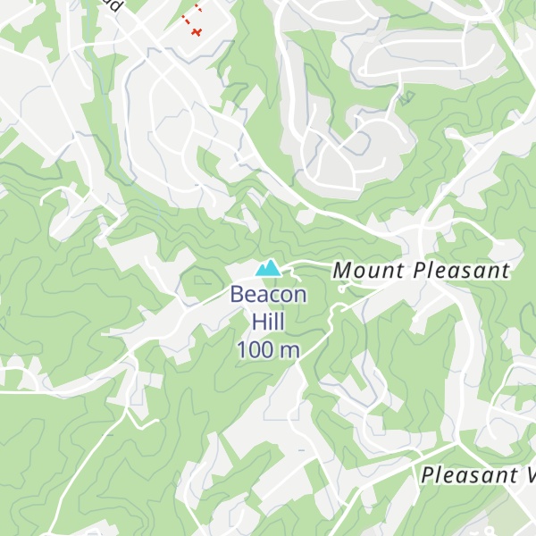 Map of Beacon Hill