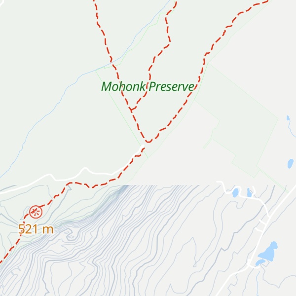 Map of Millbrook Mountain