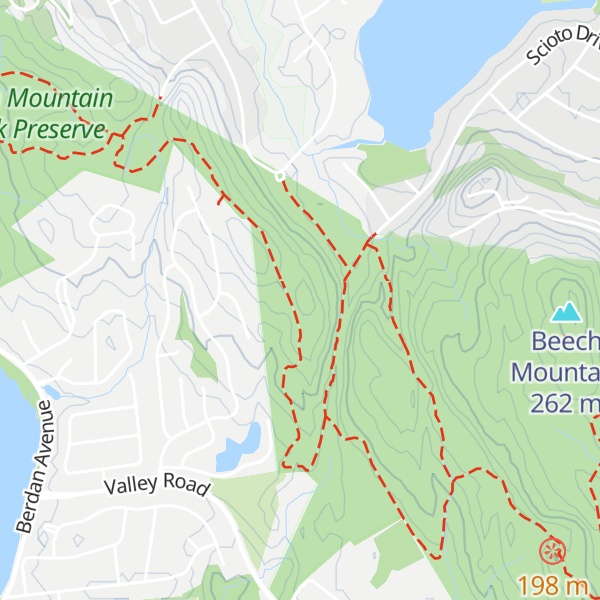 Map of Poacher Peak