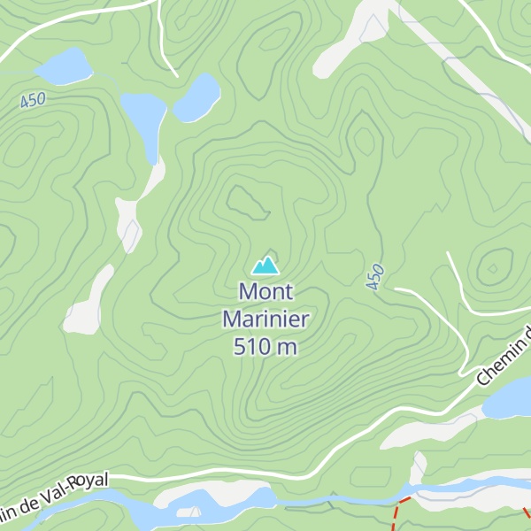 Map of Mont Marinier