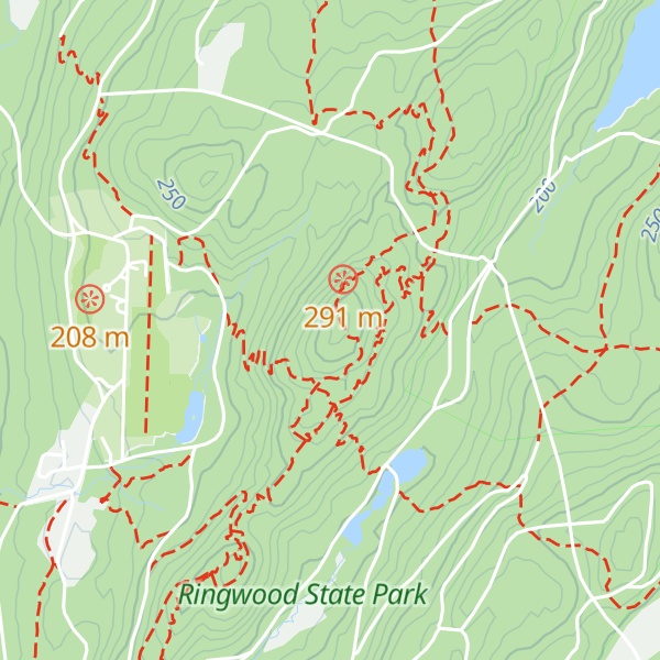Map of Mount Defiance
