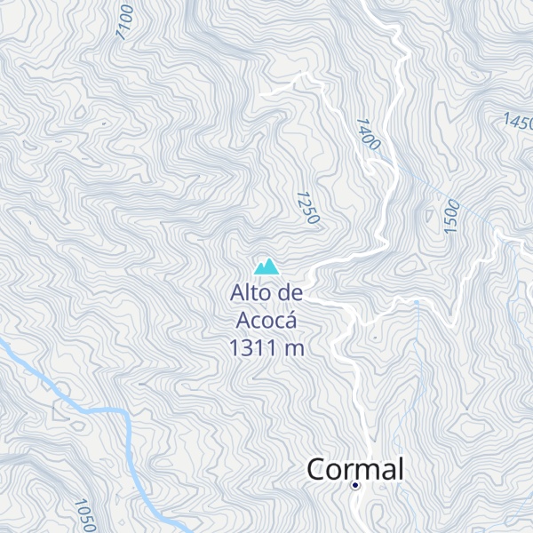 Map of Alto de Acocá