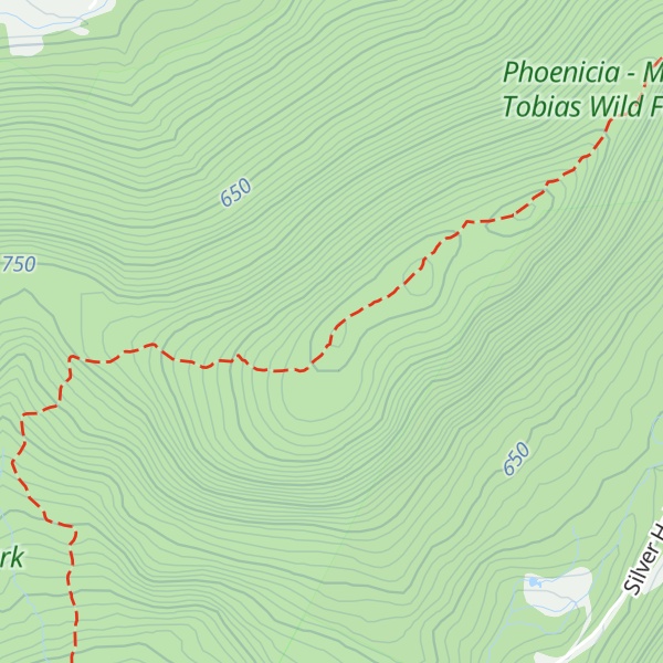 Map of Edgewood Mountain